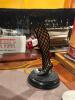 DESCRIPTION: MINIATURE LEG LAMP AND TABLE LIGHT LOCATION: ROOM 3 THIS LOT IS: ONE MONEY QTY: 1 - 3