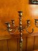 DESCRIPTION: (2) - VINTAGE CANDLE STICKS LOCATION: BANQUET ROOM THIS LOT IS: ONE MONEY QTY: 1 - 3