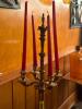 DESCRIPTION: VINTAGE CANDLE STICK LOCATION: BANQUET ROOM THIS LOT IS: ONE MONEY QTY: 1 - 3