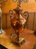 DESCRIPTION: VINTAGE COPPER TEA DISPENSER LOCATION: BANQUET ROOM THIS LOT IS: ONE MONEY QTY: 1 - 2