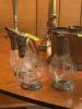 DESCRIPTION: (3) - VINTAGE WINE DECANTERS LOCATION: BANQUET ROOM THIS LOT IS: SOLD BY THE PIECE QTY: 3