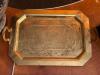 DESCRIPTION: VINTAGE SERVING TRAY LOCATION: BANQUET ROOM THIS LOT IS: ONE MONEY QTY: 1 - 2