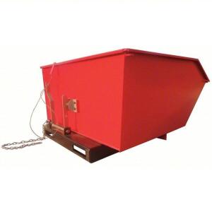 DESCRIPTION: (1) SELF DUMPING HOPPER BRAND/MODEL: DAYTON/5PKE9 INFORMATION: 4000LB LOAD CAPACITY RETAIL$: $545.29 SIZE: 1/4 CUYD, 25" X 46" X 18 1/4"