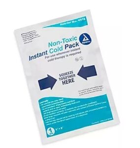 DESCRIPTION: (1) CASE OF (24) INSTANT COLD PACKS BRAND/MODEL: DYNAREX #4511 SIZE: 4X5 RETAIL$: $23.75 EA QTY: 1