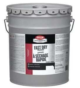 DESCRIPTION: (1) FAST DRY PRIMER BRAND/MODEL: KRYLON INDUSTRIAL INFORMATION: BROWN SIZE: 5 GALLON RETAIL$: $100.00 EA QTY: 1