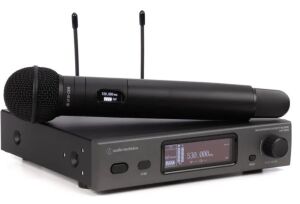 DESCRIPTION: (1) WIRELESS MICRPJONE SYSTEM BRAND/MODEL: AUDIO-TECHNICA RETAIL$: $449.00 QTY: 1