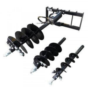 DESCRIPTION 3PC HYDRAULIC AUGER SET BRAND / MODEL: WOLVERINE ADB-13-1218R LOCATION DOCK QTY 1