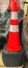 DESCRIPTION (10) PLASTIC CONES WITH RUBBER BASE LOCATION BAY 6 QTY 10