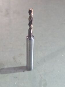 DESCRIPTION: (4) CARBIDE SCREW MACHINE LENGTH DRILL BIT BRAND/MODEL: GUHRING 58531609 SIZE: 3.1mm DIA RETAIL$: $460.60 QTY: 4