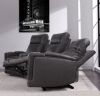 ISSAC LEATHER POWER RECLINING HOME THEATRE SEATING SYSTEM - 4