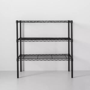 3 TIER WIDE WIRE SHELF