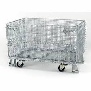 DESCRIPTION: (1) COLLAPSIBLE WIRE CAGE BRAND/MODEL: NASHVILLE #0078418M INFORMATION: 5 CU FT, 4-WAY ENTRY, STACKABLE SIZE: 20 IN X 32 IN X 21 IN RETAI