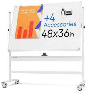 DESCRIPTION: (1) WHITEBOARD FOR OUTDOOR CLASSROOM BRAND/MODEL: HUGS INFORMATION: WHITE RETAIL$: $3240.76 EA QTY: 1