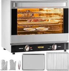 DESCRIPTION: (1) CONVECTION OVEN BRAND/MODEL: VEVOR #FD-66 INFORMATION: STAINLESS STEEL RETAIL$: $459.99 EA QTY: 1