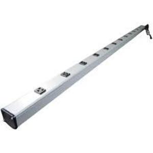 DESCRIPTION: (1) POWER STRIP BRAND/MODEL: WIREMOLD #UL2064BC INFORMATION: 12 OUTLETS, BASIC RETAIL$: $107.36 EA QTY: 1