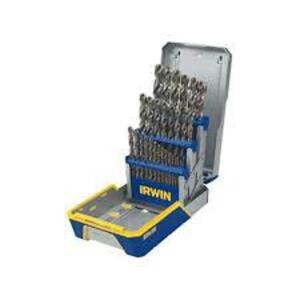 DESCRIPTION: (1) DRILL BIT SET BRAND/MODEL: IRWIN #3018002B INFORMATION: 29 PIECES RETAIL$: $249.99 EA QTY: 1