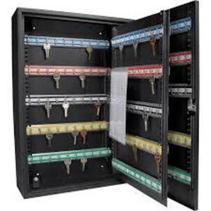 DESCRIPTION: (1) HEAVY DUTY SAFE WITH KEY LOCK BRAND/MODEL: BARSKA #AX11824 SIZE: 200 KEYS RETAIL$: $300.71 EA QTY: 1