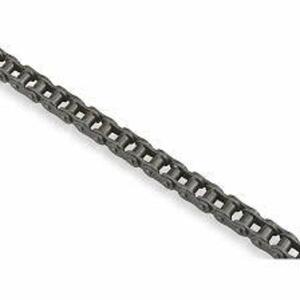 DESCRIPTION: (1) ROLLER CHAIN BRAND/MODEL: TSUBAKI #6L482 INFORMATION: SINGLE STRAND, 140, STEEL, RIVETED PIN SIZE: 10' RETAIL$: $788.71 EA QTY: 1