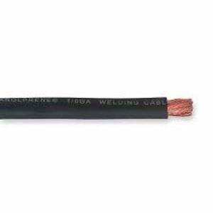 DESCRIPTION: (1) WELDING CABLE BRAND/MODEL: CAROL #6X778 INFORMATION: 2 AWG WIRE SIZE, RUBBER COATED, BLACK SIZE: 100' RETAIL$: $366.78 EA QTY: 1