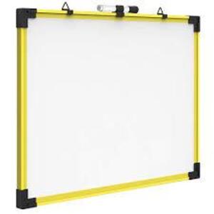 DESCRIPTION: (1) INDUSTRIAL DRY ERASE BOARD BRAND/MODEL: QUARTET #724125 INFORMATION: YELLOW FRAME SIZE: 3' X 2' RETAIL$: $252.93 EA QTY: 1