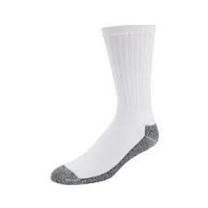 DESCRIPTION: (1) BOX OF (6) PAIR OF SOCKS FOR RAGSBRAND/MODEL: SEE INSPECTIONINFORMATION: WHITEQTY: 1