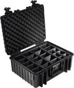 DESCRIPTION: (1) OUTDOOR CASE WITH RPD INSERT BRAND/MODEL: B&W INTERNATIONAL #6000 INFORMATION: BLACK RETAIL$: $209.00 EA QTY: 1