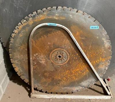 (2) 36" CONCRETE SAW BLADES