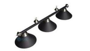 DESCRIPTION: (1) BILLIARD LIGHT BRAND/MODEL: CARMELLI #NG2577B INFORMATION: BLACK RETAIL$: $200.00 EA QTY: 1