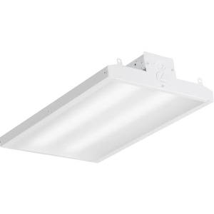 (2) - CONTRACTOR SELECT I-BEAM SERIES 2 FT. 175-WATT EQUIVALENT INTEGRATED LED DIMMABLE WHITE HIGH BAY LIGHT FIXTURE, 4000K