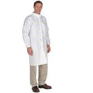 DESCRIPTION: (1) CASE OF (30) DISPOSABLE CLEANROOM FROCK BRAND/MODEL: ESD #14422000 INFORMATION: WHITE SIZE: SM RETAIL$: $190.00 EA QTY: 1