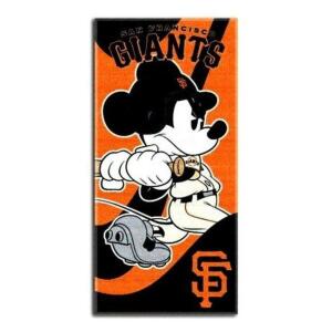 (2) - SAN FRANCISCO GIANTS / MICKEY MOUSE BEACH TOWELS