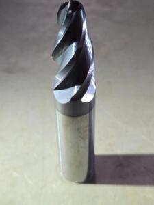 DESCRIPTION: (2) SOLID CARBIDE BARREL CUTTER OVAL FORM END MILL BRAND/MODEL: ACCUPRO 03329596 SIZE: 5/8" SD 1.3766" LOC .6250" SM END RETAIL$: $511.48