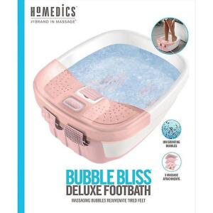 BUBBLE BLISS DELUXE FOOT SPA