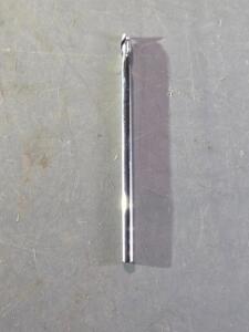 DESCRIPTION: (2) SOLID CARBIDE CORNER RADIUS END MILL BRAND/MODEL: SANDVIK COROMANT 4*9554207 SIZE: 3mm DIA 4mm LOC RETAIL$: $175.00 QTY: 2