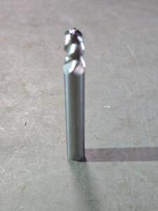 DESCRIPTION: (3) SOLID CARBIDE BALL END MILL BRAND/MODEL: ACCUPRO 07761307 SIZE: 15/64" DIA 3/8" LOC 1/4" SD RETAIL$: $51.81 QTY: 3