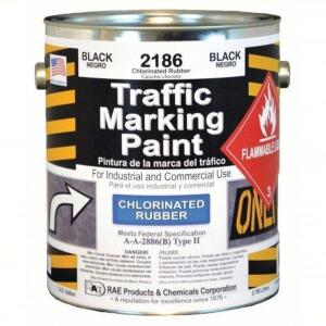 DESCRIPTION: (1) TRAFFIC ZONE MARKING PAINT BRAND/MODEL: RAE #3EHF8 INFORMATION: BLACK SIZE: 1 GALLON RETAIL$: $86.43 EA QTY: 1