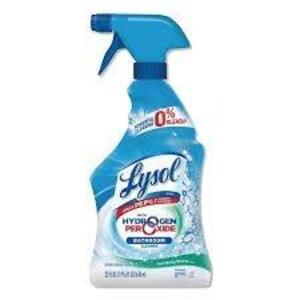 DESCRIPTION: (6) BATHROOM CLEANER BRAND/MODEL: LYSOL SIZE: 22 FL OZ RETAIL$: $6.00 EA QTY: 6