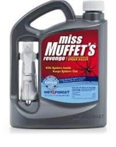 DESCRIPTION: (2) SPIDER KILLER BRAND/MODEL: MISS MUFFET'S REVENGE SIZE: 1/2 GALLON RETAIL$: $34.67 EA QTY: 2