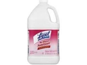 DESCRIPTION: (2) NO RINSE SANITIZER BRAND/MODEL: LYSOL INFORMATION: FOOD SERVICE SIZE: 1 GALLON RETAIL$: $25.00 EA QTY: 2