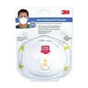 DESCRIPTION: (1) CASE OF (12) PAINT SANDING RESPIRATOR BRAND/MODEL: 3M RETAIL$: $12.99 EA QTY: 1