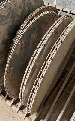 (5) 24" CONCRETE SAW BLADES