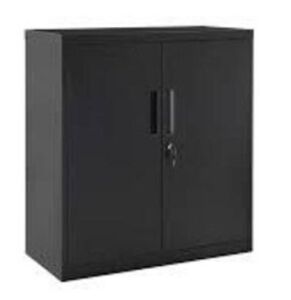 DESCRIPTION: (1) STORAGE CABINET BRAND/MODEL: SYJ-SC00003 INFORMATION: BLACK SIZE: 37X18X8 RETAIL$: $89.99 EA QTY: 1