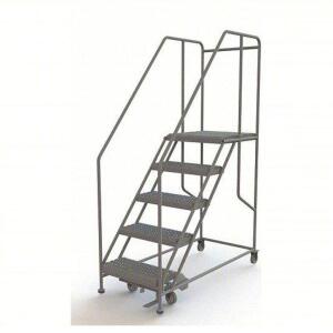 DESCRIPTION: (1) FORWARD DESCENT ROLLING WORK PLATFORM BRAND/MODEL: TRI-ARC #29RJ63 INFORMATION: 5 STEPS SIZE: 50 IN PLATFORM HT, 24 IN PLATFORM WD RE