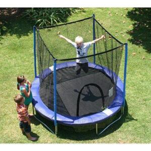 AIRZONE 8' SPRING TRAMPOLINE AND ENCLOSURE COMBO