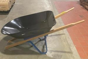 4 CU. FT. STEEL WHEELBARROW