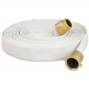 DESCRIPTION: (1) FIRE HOSEBRAND/MODEL: PRODUCT NUMBER #3EUJ5INFORMATION: PIN RACK & REEL FIRE HOSE, SINGLE JACKET, WHITESIZE: 1 1/2" ID X 50'RETAIL$: $154.30 EAQTY: 1