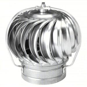DESCRIPTION: (1) WIND TURBINE BRAND/MODEL: EMPIRE #2C530 SIZE: 16 1/4 in Head Dia, 10 in Throat Dia, 425 cfm @ 4 mph, Steel RETAIL$: $134.59 EA QTY: 1