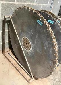 (6) 32" CONCRETE SAW BLADES