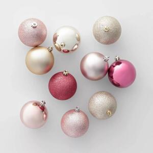 50CT 70MM CHRISTMAS ORNAMENT SET