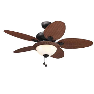 TILGHMAN 44" BRONZE LED INDOOR/OUTDOOR CEILING FAN WITH LIGHT